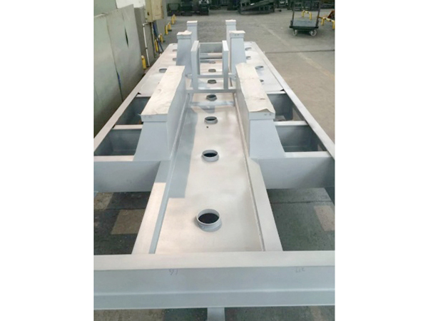 Sewage pump baseplate